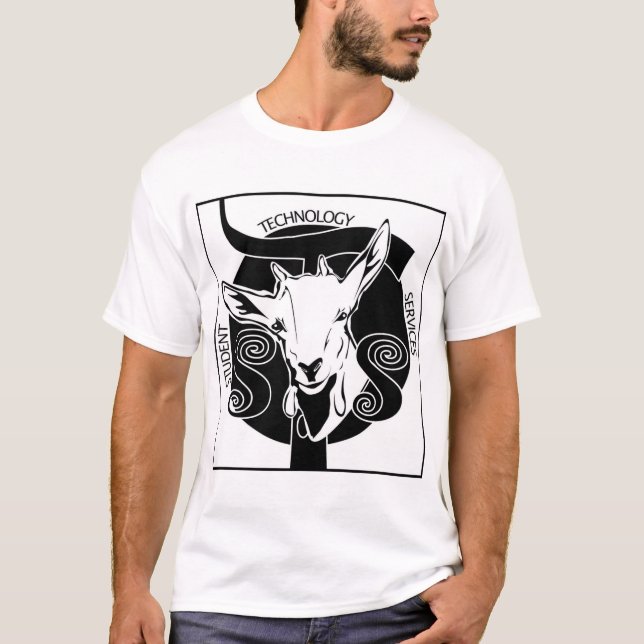 T-shirt Logo de chèvre de STS (Devant)