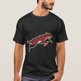 T-shirt Logo de Chien en Course