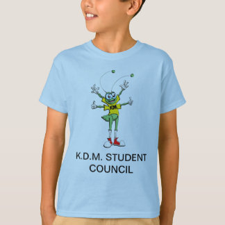T-SHIRT LOGO DE CONSEIL D'ÉTUDIANT
