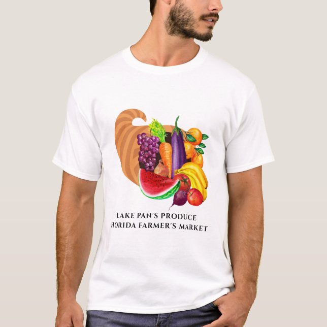 T-shirt Logo de Cornucopia Fruits et Légumes frais (Devant)