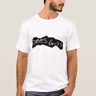 T-shirt Logo de déchirure de types de Dees