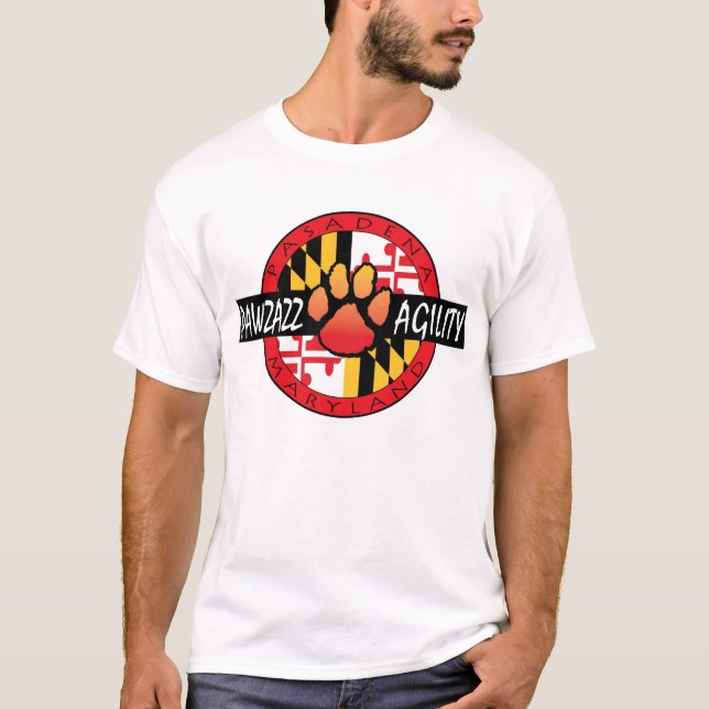 T-shirt Logo de DM de PAWZAZZ (Devant)