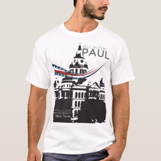 T-shirt logo de dôme d'allinforpaul.com