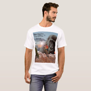 T-shirt Logo De Gorilla Et Respect De L'Amitié,