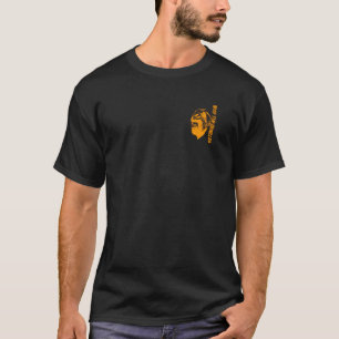T-shirt Logo de Gorilla sur le toit - orange