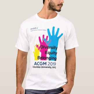 T-shirt Logo de grandes mains avec la diversité, capitaux
