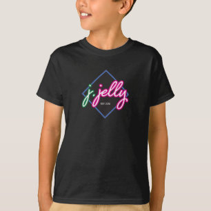 T-shirt logo de j.jelly rétro