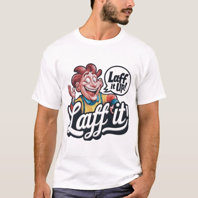 T-shirt Logo de la comédie de dessin (Devant)