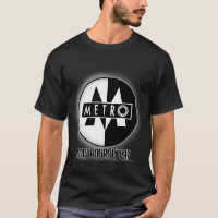 Logo de la discothèque Melbourne vintage "Metro" 1