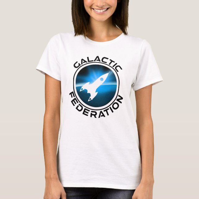 T-shirt Logo de la Fédération galactique (Devant)
