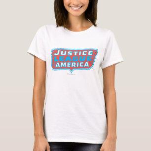 T-shirt Logo de la Ligue de la justice pour l'Amérique