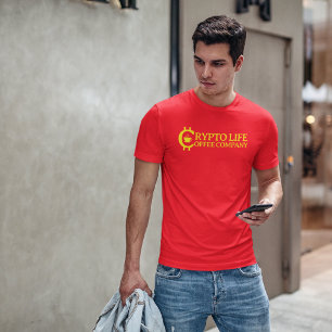 T-shirt Logo de la société Crypto Life Coffee