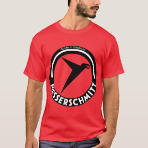 T-shirt Logo de la société d'avions Messerschmitt noir