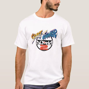 T-shirt Logo de l'alpha 2 de Street Fighter
