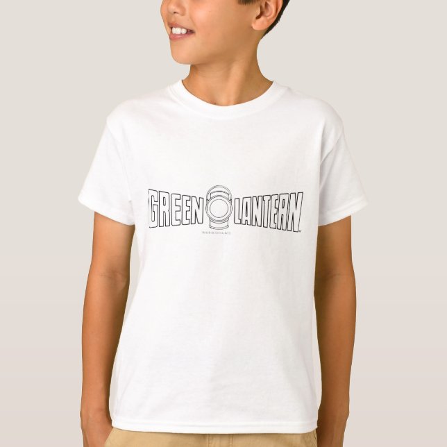 T-shirt Logo de lanterne verte 6 (Devant)