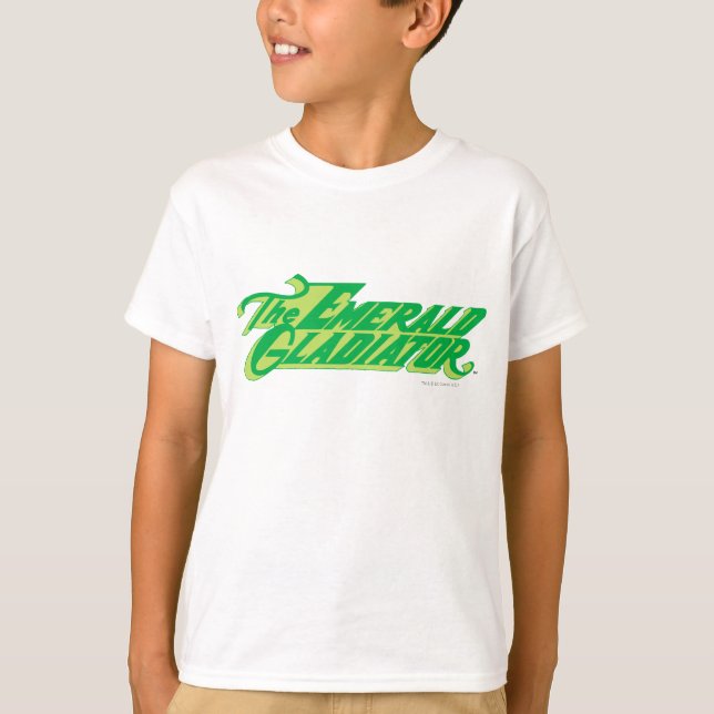 T-shirt Logo de lanterne verte 8 (Devant)
