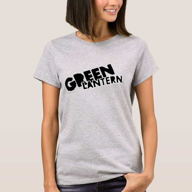 T-shirt Logo de lanterne verte - Pixels (Devant)