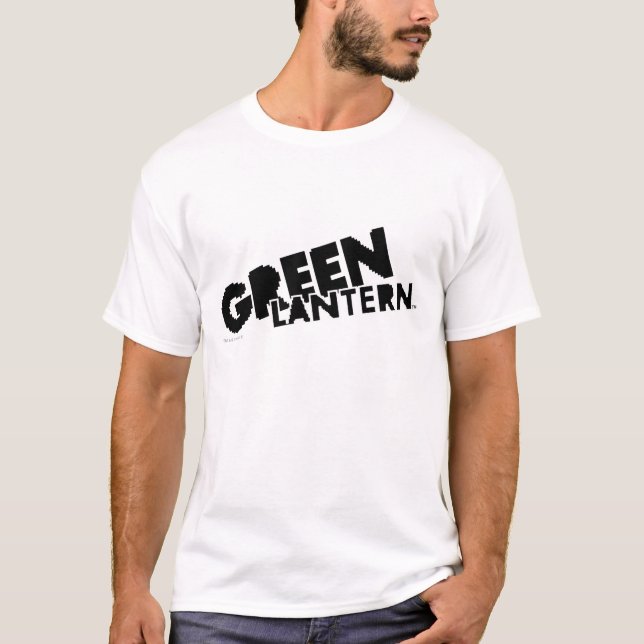 T-shirt Logo de lanterne verte - Pixels (Devant)