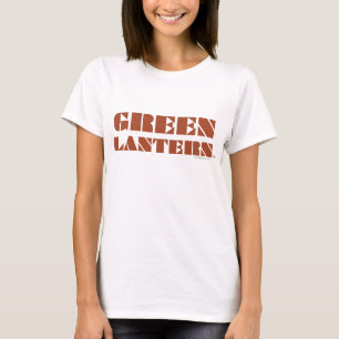 T-shirt Logo de lanterne verte - Tan