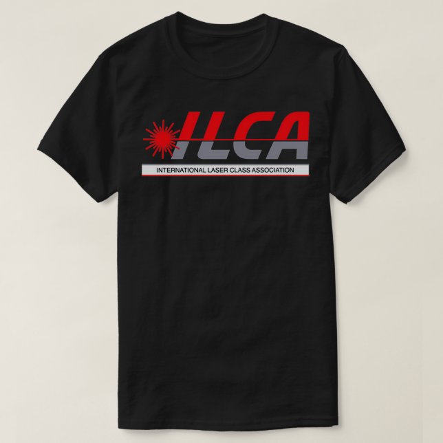 T-shirt Logo de l'Association internationale de voile lase (Design devant)