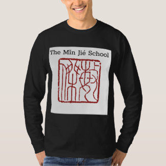 T-shirt Logo De L'École Min Jie+Tout Doit Aller ! Long