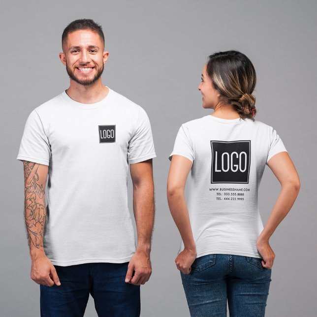 T-shirt Logo de l'entreprise (Créateur téléchargé)