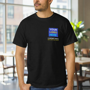 T-shirt Logo de l'entreprise et texte ou slogan Petite e