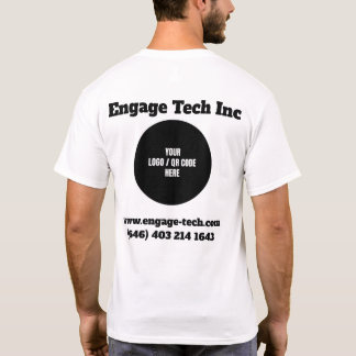 T-shirt Logo de l'entreprise personnalisée Tâche (concepti