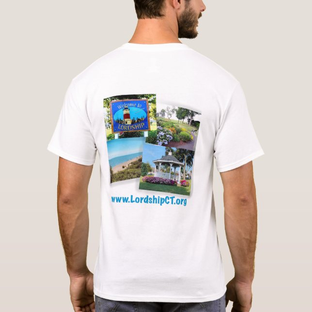 T-shirt - Logo de l'épaule avant LIA, photos arriè (Dos)