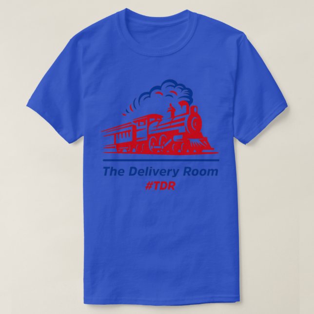 T-shirt Logo de l'équipe de salle de livraison (Design devant)