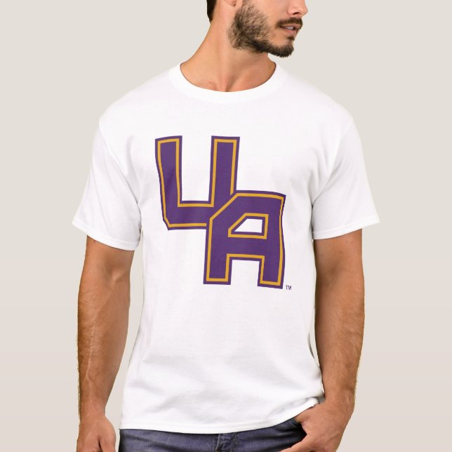 T-shirt Logo de l'Université d'Albany Initials (Devant)