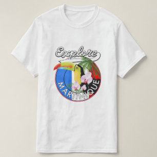 T-shirt logo de Martinique Travel