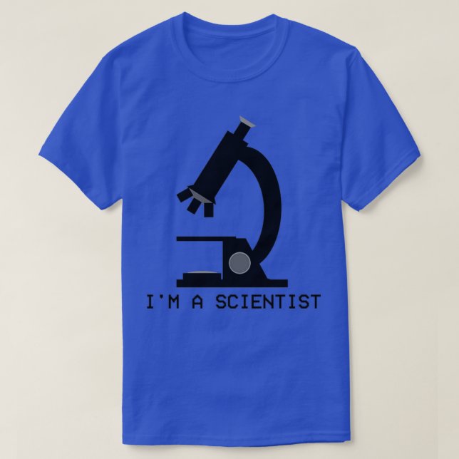 T-shirt Logo De Microscope Scientifique Ix27m (Design devant)