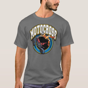 T-shirt Logo de motocross