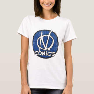 T-shirt Logo de NComics affligé