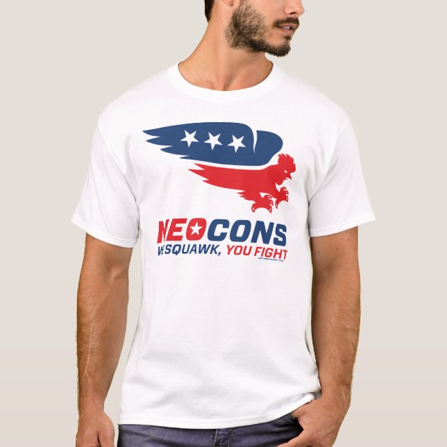 T-shirt Logo de Neocon Chickenhawk (Devant)
