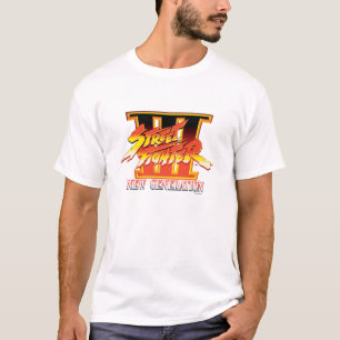 T-shirt Logo de nouvelle génération de Street Fighter II