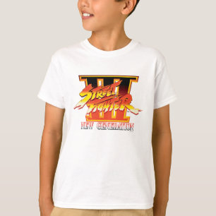 T-shirt Logo de nouvelle génération Street Fighter III