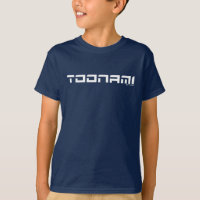 Logo de police futuriste Toonami