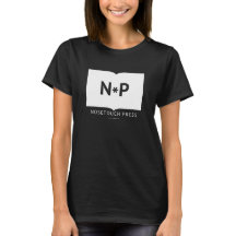 Logo de presse Nosetouch pour femmes Tee Noir