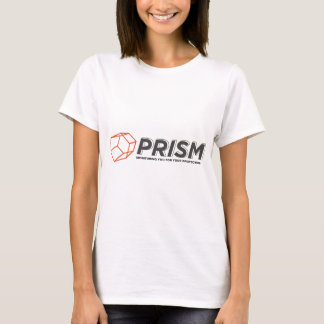 T-shirt Logo de PRISME (slogan PERSONNALISABLE)