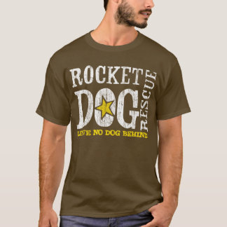 T-shirt Logo de RDR (blanc vintage/or)