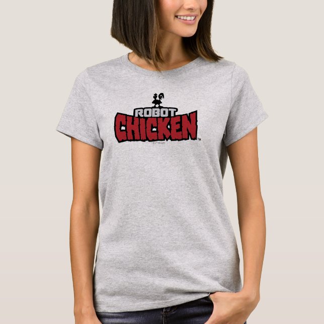 T-shirt Logo de Robot Chicken (Devant)