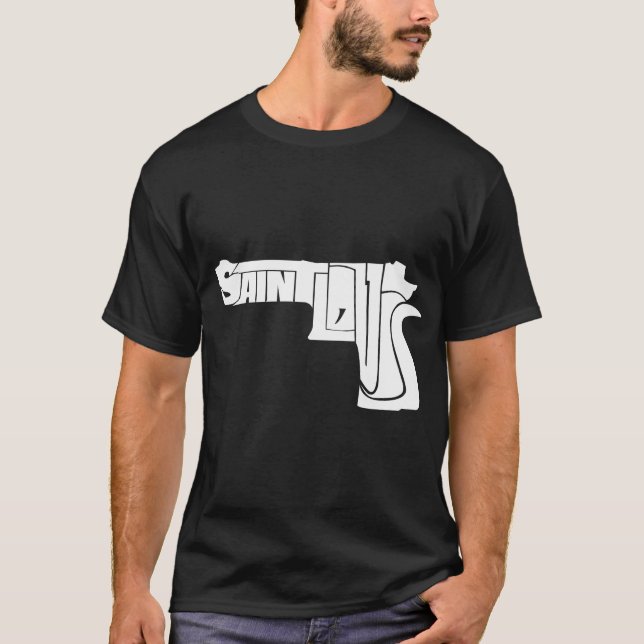 T-shirt Logo de Saint-Louis Gun (Devant)