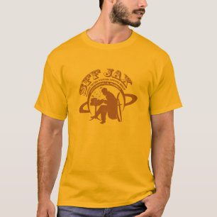 T-shirt Logo de SFFX JAX, brun dedans sur l'or