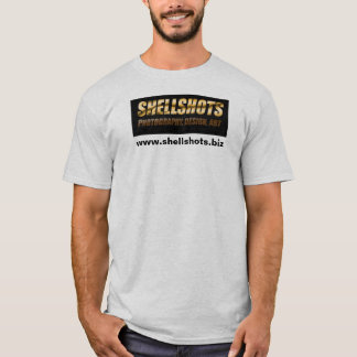 T-shirt logo de shellshots, www.shellshots.biz