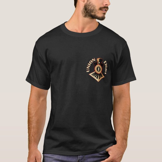 T-shirt Logo de signature d'union eight (Devant)