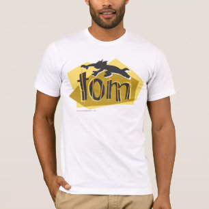 T-shirt Logo de silhouette de Tom
