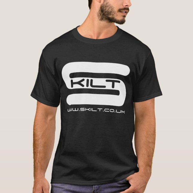 T-shirt Logo de Skilt (copie blanche) (Devant)