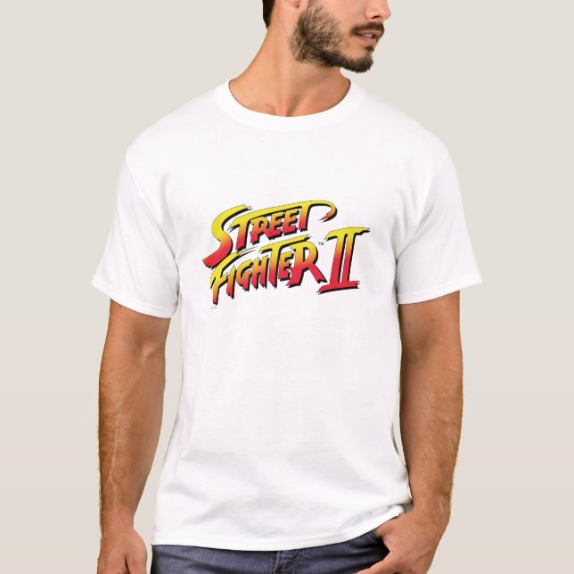 T-shirt Logo de Street Fighter II (Devant)